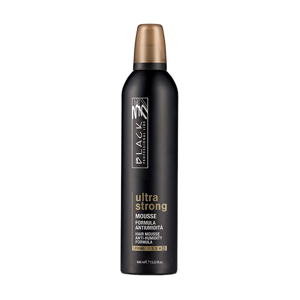 Мус для волосся Black Professional Line Extra Strong екстра сильної фіксації, 400 мл